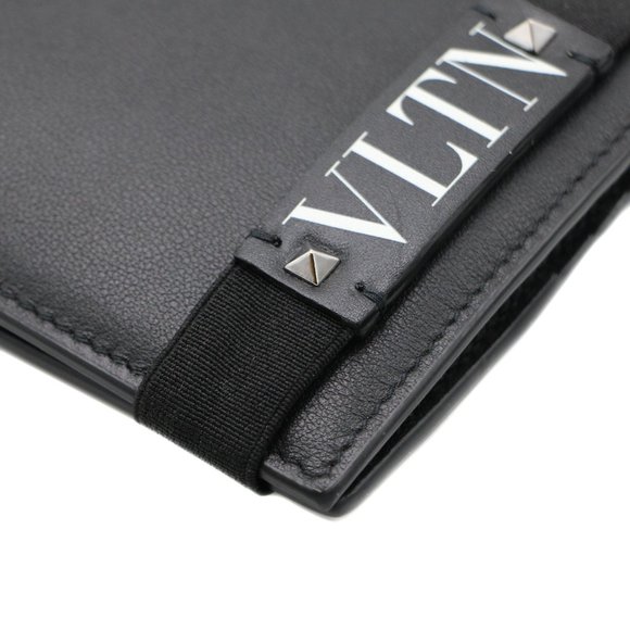 Valentino 11514- VLTN Black Leather Wallet
